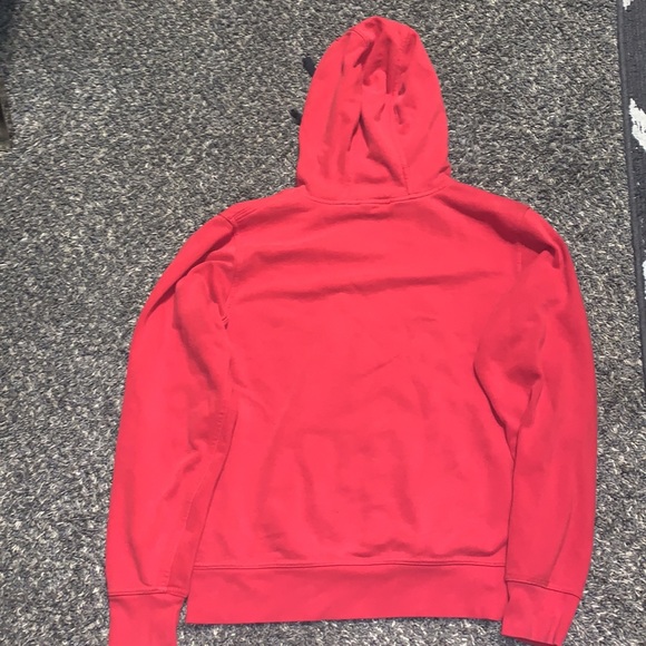 MENS Small Red Northface Hoodie - Picture 3 of 3